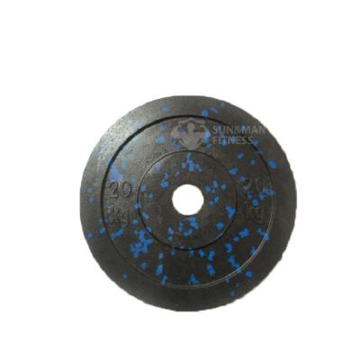 China Universal Hi Temp Rubber Bumper Plate Set With Color Crumb for sale