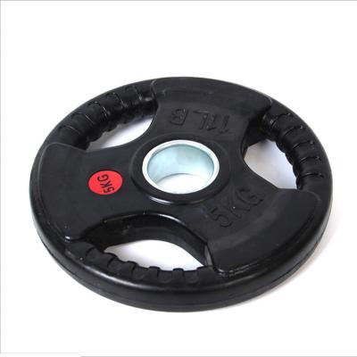 China Universal Wholesale Grip Tri Weight Rubber Coated Plate for sale