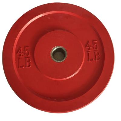 China Professional Eco - Friendly Weight Plate Colors All Weight Bumper Plate for sale