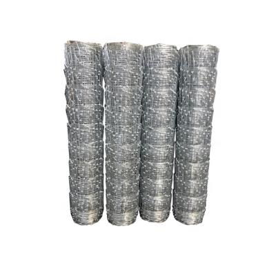 China Hot Dipped Galvanized Woven Wire Mesh Field Fence 1.5m For Animal Welfare Deer Fence for sale