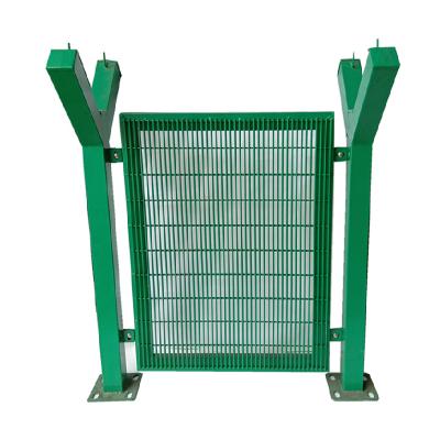 China Easily Assembled Galvanized Anti Climb 358 Mesh High Security Electric Fence Panels for sale