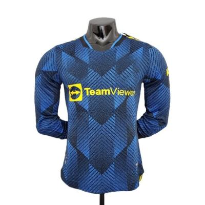 China Long Sleeve Football Shirt Manufacturer Football Wear Sports Team Jersey Uniform for sale