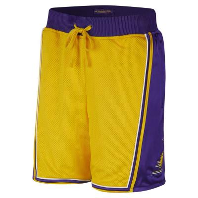 China USA Team Chicago Miami Charlotte Los Angeles Basketball Shorts Vintage Sports Mens Antibacterial Shorts for sale