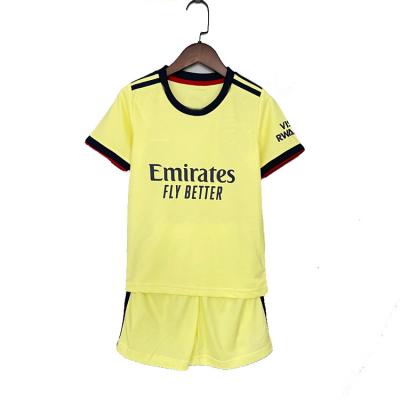 China Sets Factory Breathable Arsenal Sport Set Kids Away Summer Apparel Set Cool Kids Tracksuits 7 Years To 12 Years For Kids for sale