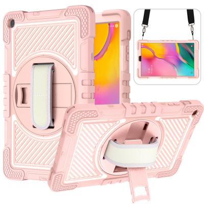 China New Design Lightweight Universal 10.1 Stand Shoulder Strap Tablet Cover Cases For Samsung Tab A 10.1 (2019/2021) T510/T515 for sale