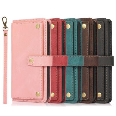 China Shockproof Directly Supplied By Manufacturer Wallet Phone Case Designer Leather Flip Wallet Phone Case for sale