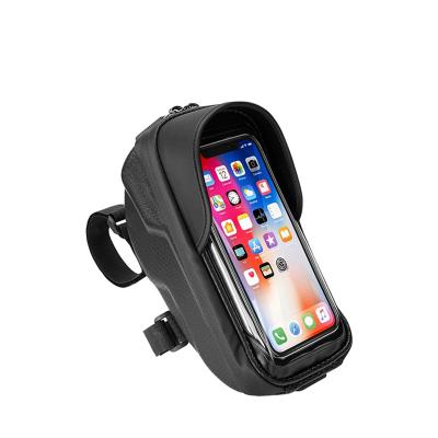 China Bicycle and Motorcycle Waterproof Shockproof Mobile Phone Case Navigation Mobile Phone Rainproof Shockproof Bag for sale