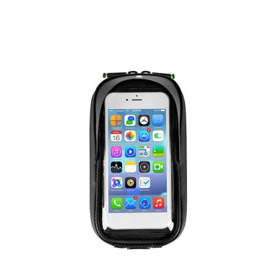 China OEM Bicycle Frame Bag Bike Front Tube Touch Screen Mount Waterproof Shockproof Dustproof Recycling Bag For Mobile Phone for sale