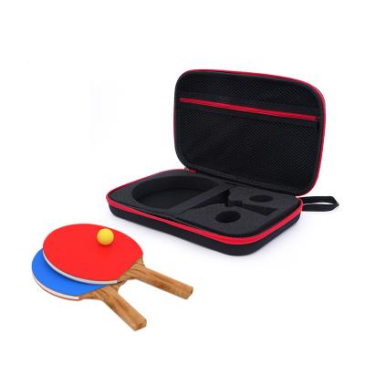 China Custom Portable Carrying Sport Dustproof Shockproof Waterproof Ping Pong Paddles Storage Case For for sale