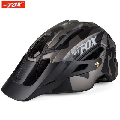 China BATFOX Cycling Helmet Men's Sport-Safety-Equipment In-mold Road Cycling Cycling Helmet Women MTB With Tail Light for sale