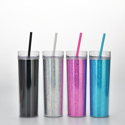 China Sk03 Hot Selling Hot Selling Amazon Rank 16oz Custom Lean Colored Bling Bling Logo Plastic Cup Viable First for sale