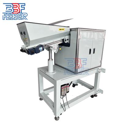 China Soundproof Enclosure Bowl Feeder Machine PU Coating Hopper Vibrating Feeder for sale