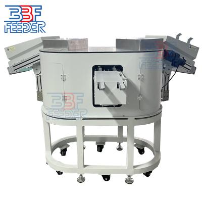 China Soundproof Vibratory Bowl Feeder Big Plastic Parts Elevator Hopper Feeder for sale