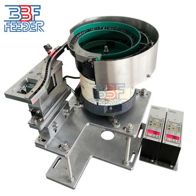 China PU Coating Vibratory Bowl Feeder Small Plastic Product Rotating Vibration Feeder for sale