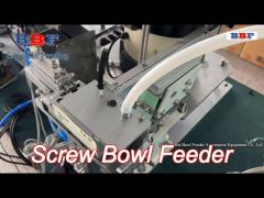 vibratory screw bowl feeder screws electromagnetic vibrating feeding machine