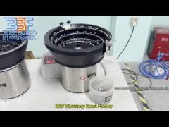 Professional Metal Parts Screw Vibratory Bowl Feeder 220V 50HZ / 110V 60Hz Voltage