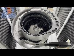Customized Vibratory Bowl Feeder Big Size Vibratory Feeding Systems With Dust Cover