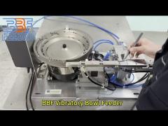 Vibratory Feeding System Stainless Steel Parts Vibration Bowl Feeder for Robot Arm