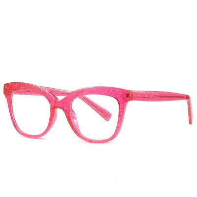 China New fashion TR90 anti-blue light glasses computer optical frame with spring needle blue light glasses for women for sale