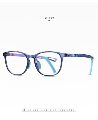 China For kids blue light anti age/computer glass teens 5-13 years old new flexible kids glasses frame fashion tr90 anti light blue light glasses for kids for sale