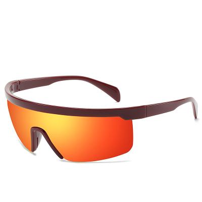 China Sports Sunglasses Wholesale Men Outdoor Sports Eye Polarized Hot Selling Cycling Sunglasses Windproof UV400 Sport Glass Lens for sale