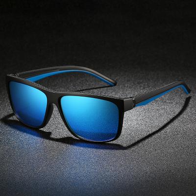 China Mount Men Polarized Sunglasses Square TR90 Sunglasses Amazon Hot Seller Retro Polarized Sunglasses Manufacturer Clear Custom 2021 for sale