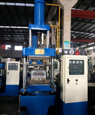 China 70*215 mm XZB-160T injection and pressure rubber molding machine for sale