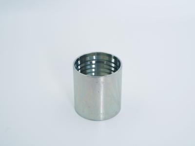 China High Pressure Hydraulic Hose Ferrule Fittings Made of Galvanized Sheet for Heavy Duty for sale