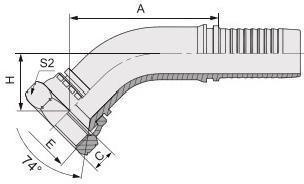 China Stainless Carbon Steel Hydraulic Pipe Fittings Ferrule for Jic Standard Galvanized Sheet for sale