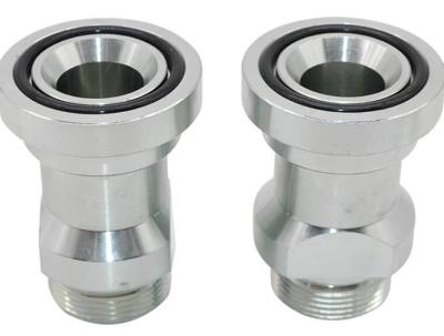 China Male Connection Metric External Thread Flange Transition Joint For Hydraulic Fitting for sale