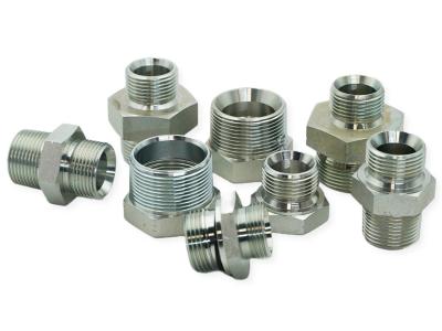 China Wholesale Stainless Steel Hydraulic Metric/BSP/JIC/SAE/DIN Thread Bite Type  Fitting for sale