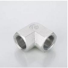 China BSP/BSPT Standard 90 Degree Elbow Stainless Steel Hydraulic Adapter 7t9 Thread Fitting for sale