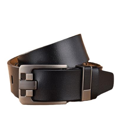 China Men's Pin Buckle Belt Men's Pin Buckle Comvarious Cowhide Pin Buckle Belt Men Genuine Genuine Leather Version Pure Genuine With Men for sale