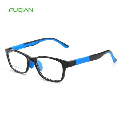 China For Glasses 2020 Anti Eye Strain Headache TR90+Silicone Frame Kids Blue Light Glasses For Computer for sale