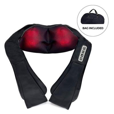 China Neck Shiatsu Neck Massager Neck Shoulder Massager Kneading Belt with Carry Bag for sale