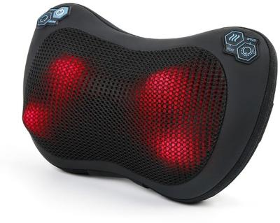 China Nowcozy 2022 Hot Shiatsu Neck Massage Pillow With Heat Car Pillow Kneading Massager For Neck Massager Moving Back Pillow for sale