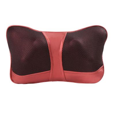 China Eletric Shiatsu Kneading Electric Neck Massager Pillow Neck Massager Pillow with 8 Heated Rollers for sale