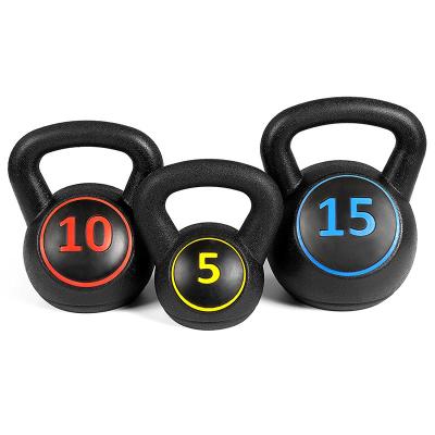 China Factory Direct Sale 30lbs Modern Kettlebell Kit Black High Quality Kettlebell for sale