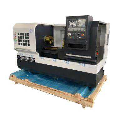 China Horizontaal draaien draaibank CNC draaien freescentrum met live gereedschap plat bed Te koop