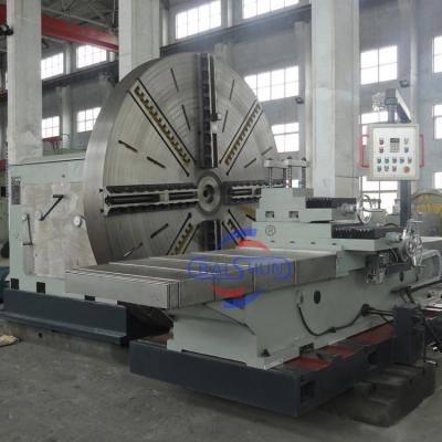 China Horizontal Floor Type Lathe Face Turning Lathe Flange Surfacing Lathe for sale