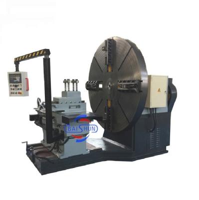 China Heavy Duty Economic Flange Turning Lathe Disc Machining Floor Face Lathe for sale