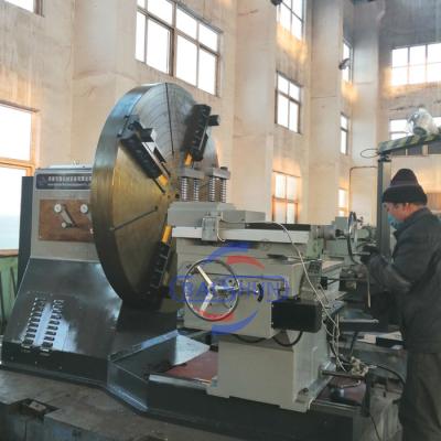 China Big Face Heavy Duty Flange Processing Lathe Horizontal Facing Lathe for sale