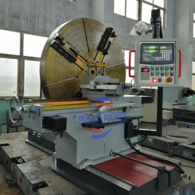 China Floor Type Lathe C6016 Horizontal Facing Lathe Machine For Turning Flange for sale