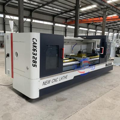 China Heavy Duty Horizontal Metal Turning Lathe Cnc Flate Bed Machine for sale