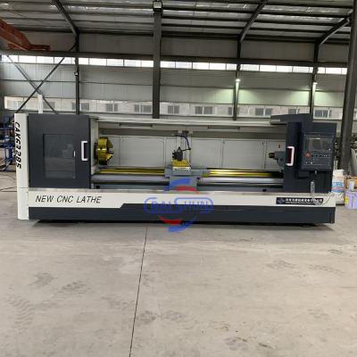 China Fanuc Metal Turning Lathe Flat Bed Cnc Machining Tool Lathe Machine for sale