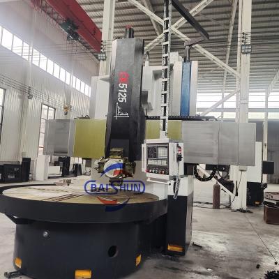 China Vertical Turret CNC Lathe Metal Processing Tool Cnc Lathe Machine for sale