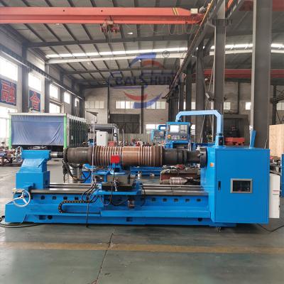 China Branding Marking Cnc Roller Notching And Marking Machine Good Price Steel Roller Knurling Machine for sale