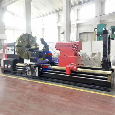 China Metal Cut Lathe Machine Large Turning Heavy Duty Metal Lathe Machine for sale