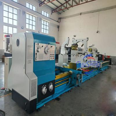 China Engine Lathe Heavy Duty Manual Machine Tool Horizontal Lathe For Metal for sale