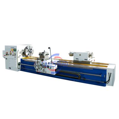 China Heavy Duty Big Bore Metal Lathe Turning CA8450 Roll Turnning Machine for sale